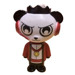 Bonkers Panda King Ryan's World 3" Figure Mini With Headphones & Crown